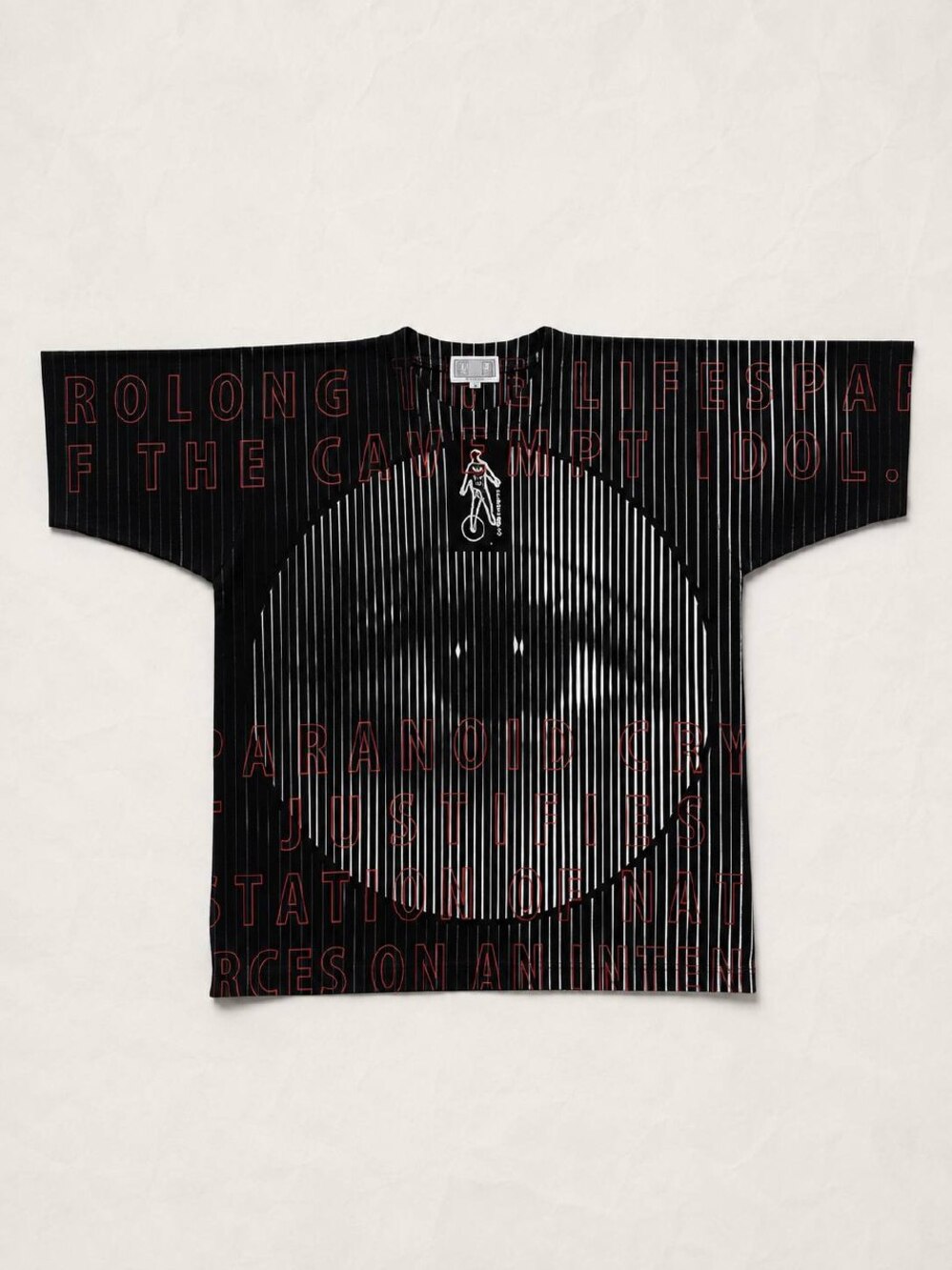 Cav Empt Prolong the Lifespan Black Cotton T-Shirt S